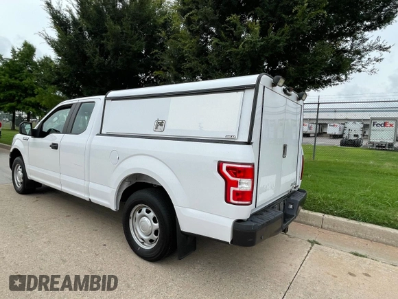 2018 Ford F-150 XL with VIN 1FTEX1CB8JKF41985, listed as a Copart auction lot 63663165 with 178,779 mi miles and Clean title. Bid and sale history available at DreamBid. Image 3.