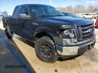 2011 Ford F-150 XL with VIN 1FTEX1EM5BFA12292, listed as a Copart auction lot 50152755 with 155,352 mi miles and Salvage title. Bid and sale history available at DreamBid. Image 4.