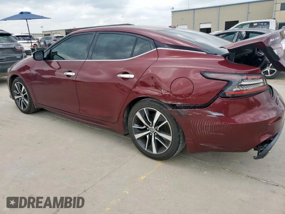 2020 Nissan Maxima SV with VIN 1N4AA6CV7LC376697, listed as a Copart auction lot 59306825 with 105,745 mi miles and Salvage title. Bid and sale history available at DreamBid. Image 2.