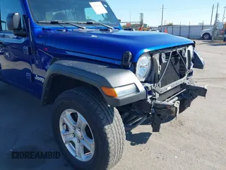 2018 Jeep Wrangler Unlimited Sport z VIN 1C4HJXDGXJW189321, wystawiony jako IAAI lot #42532856 z przebiegiem 46 559 mil mil oraz . Historia ofert i sprzedaży dostępna na DreamBid. Obrazek 18.