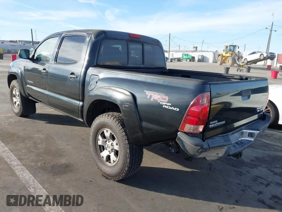 2007 Toyota Tacoma PreRunner with VIN 5TEJU62N57Z405446, listed as a IAAI auction lot 41418628 with 181,230 mi miles and . Bid and sale history available at DreamBid. Image 3.