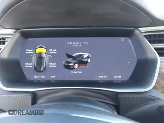2017 Tesla Model S 100D with VIN 5YJSA1E27HF230508, listed as a IAAI auction lot 42040511 with 98,693 mi miles. Bid and sale history available at carsss.com. Image 20.