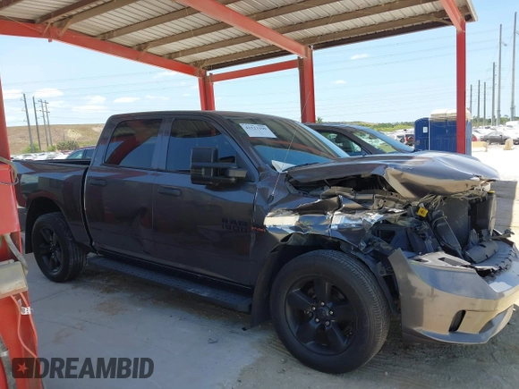 2018 Ram 1500 Express with VIN 1C6RR6KT3JS305402, listed as a IAAI auction lot 42123190 with 52,898 mi miles and . Bid and sale history available at DreamBid. Image 14.