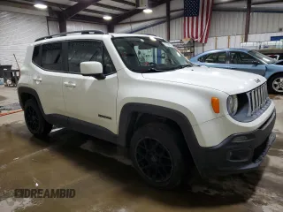 2015 Jeep Renegade Latitude with VIN ZACCJBBT5FPB24782, listed as a Copart auction lot 51709555 with 103,387 mi miles and Clean Title. Bid and sale history available at DreamBid. Image 4.