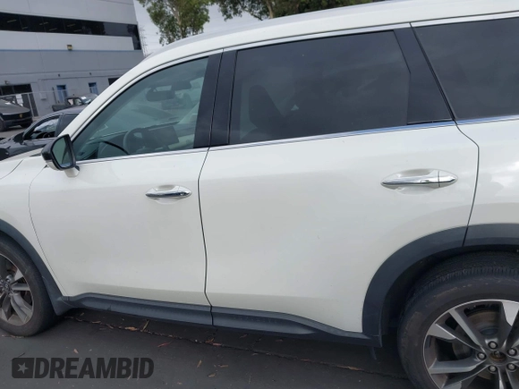 2023 Infiniti QX60 Luxe with VIN 5N1DL1FS1PC368974, listed as a IAAI auction lot 42543503 with 21,646 mi miles and . Bid and sale history available at DreamBid. Image 15.