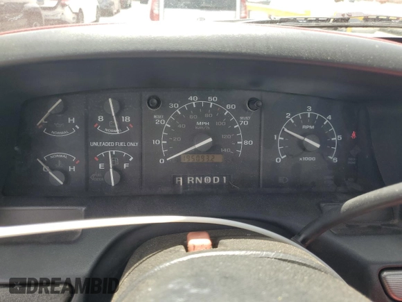 1993 Ford F-150 z VIN 2FTDF15N4PCA95188, wystawiony jako Copart lot #57810385 z przebiegiem 195 093 mil mil oraz Szkoda całkowita • Salvage title. Historia ofert i sprzedaży dostępna na DreamBid. Obrazek 9.