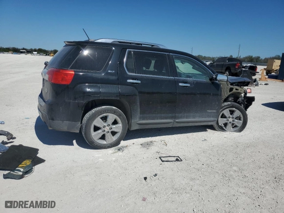 2015 GMC Terrain SLT with VIN 2GKFLYE35F6342471, listed as a Copart auction lot 45371985 with 105,701 mi miles and Salvage Title. Bid and sale history available at carsss.com. Image 3.