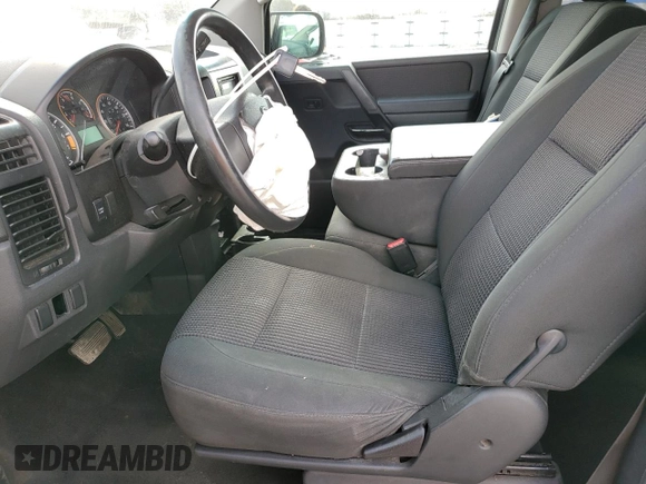 2010 Nissan Titan SE with VIN 1N6BA0EK7AN302631, listed as a Copart auction lot 50772585 with 190,574 mi miles and Non repairable. Bid and sale history available at DreamBid. Image 7.