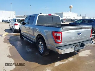 2023 Ford F-150 XL with VIN 1FTEW1C56PKD59319, listed as a IAAI auction lot 41539842 with 39,854 mi miles. Bid and sale history available at carsss.com. Image 3.