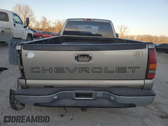 2000 Chevrolet Silverado 1500 with VIN 1GCEK14V3YE422595, listed as a Copart auction lot 83903244 with 0 mi miles and Salvage Title. Bid and sale history available at carsss.com. Image 6.