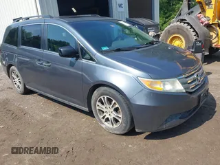 2011 Honda Odyssey EX-L with VIN 5FNRL5H68BB052212, listed as a IAAI auction lot 42649096 with 229,460 mi miles and . Bid and sale history available at DreamBid. Image 1.