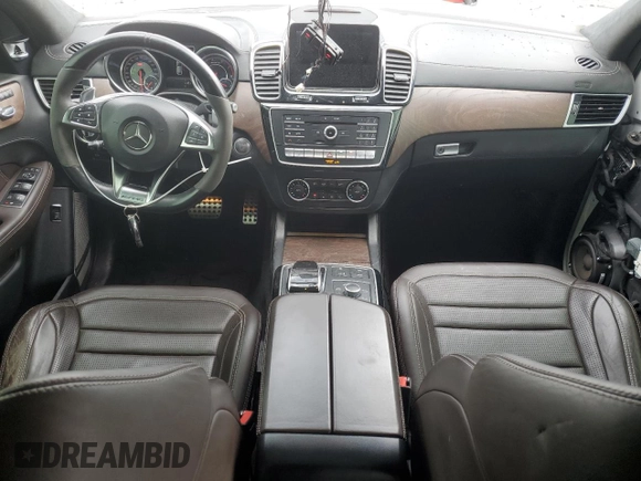 2018 Mercedes-Benz GLE 63 S AMG with VIN 4JGED7FB8JA098150, listed as a Copart auction lot 52983805 with 81,804 mi miles and Salvage title. Bid and sale history available at DreamBid. Image 8.