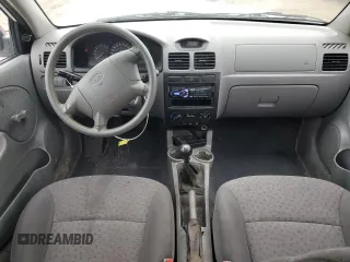 2003 Kia Rio with VIN KNADC125136274488, listed as a Copart auction lot 79561204 with 117,608 mi miles and Salvage Title. Bid and sale history available at carsss.com. Image 8.