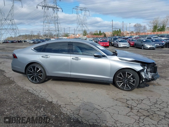 2024 Honda Accord Touring with VIN 1HGCY2F80RA050095, listed as a IAAI auction lot 41924407 with 26,454 mi miles and . Bid and sale history available at DreamBid. Image 14.