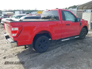 2022 Ford F-150 XL with VIN 1FTMF1CB0NKE05421, listed as a IAAI auction lot 41468165 with 20,265 mi miles. Bid and sale history available at carsss.com. Image 4.