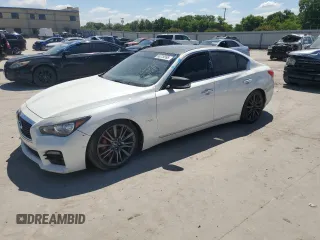 2017 Infiniti Q50 Red Sport 400 с VIN JN1FV7APXHM850015, выставлен на аукционе Copart как лот 56729395 с пробегом 134 199 миль миль и Чистый • Clean title. История ставок и продаж доступна на DreamBid. Изображение 1.