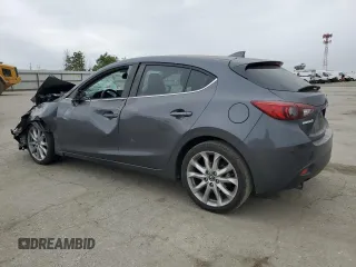 2016 Mazda 3 S Touring with VIN JM1BM1M3XG1299797, listed as a Copart auction lot 54344485 with Not provided miles and Salvage title. Bid and sale history available at DreamBid. Image 2.