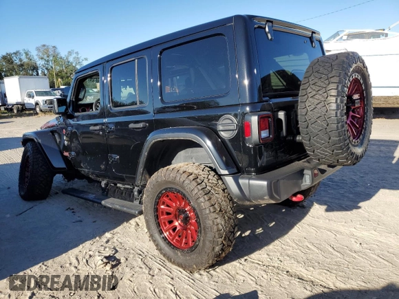 2023 Jeep Wrangler Rubicon z VIN 1C4HJXFN3PW618061, wystawiony jako Copart lot #81957524 z przebiegiem 25 880 mil mil oraz Szkoda całkowita • Salvage title. Historia ofert i sprzedaży dostępna na DreamBid. Obrazek 2.