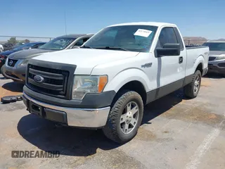 2013 Ford F-150 XL with VIN 1FTMF1EM2DFC58931, listed as a IAAI auction lot 42174669 with 142,223 mi miles. Bid and sale history available at carsss.com. Image 2.