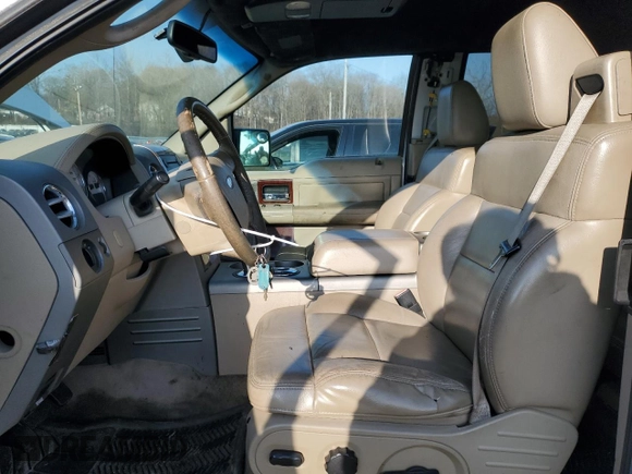 2007 Ford F-150 XLT with VIN 1FTPX14V57NA06265, listed as a Copart auction lot 48874615 with 193,520 mi miles and Salvage Title. Bid and sale history available at carsss.com. Image 7.
