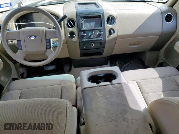 2004 Ford F-150 XLT with VIN 1FTRW12W94KC10443, listed as a Copart auction lot 63380525 with 206,815 mi miles and Salvage title. Bid and sale history available at DreamBid. Image 8.
