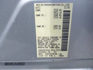 2017 Nissan LEAF SV z VIN 1N4BZ0CP4HC301703, wystawiony jako IAAI lot #42195180 z przebiegiem 42 366 mil mil oraz . Historia ofert i sprzedaży dostępna na DreamBid. Obrazek 9.