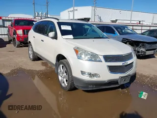 2012 Chevrolet Traverse 1LT with VIN 1GNKRGED9CJ375989, listed as a IAAI auction lot 41704719 with Not Provided miles and . Bid and sale history available at DreamBid. Image 1.