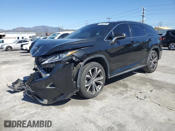 2018 Lexus RX 350L Premium with VIN JTJGZKCA8J2008807, listed as a Copart auction lot 49696135 with 72,359 mi miles and Salvage Title. Bid and sale history available at DreamBid. Image 1.
