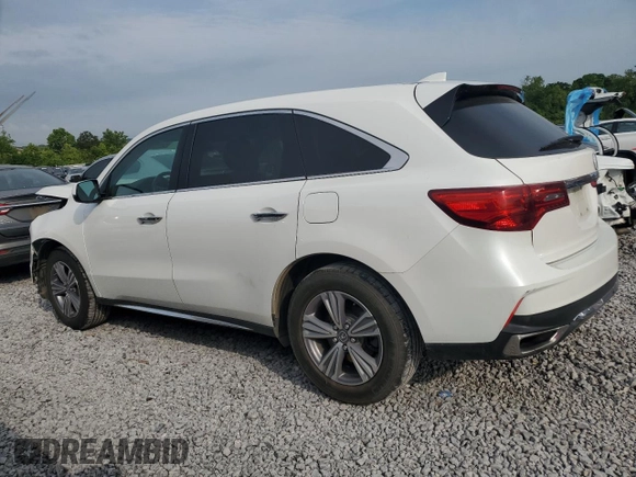 2020 Acura MDX z VIN 5J8YD4H31LL011817, wystawiony jako Copart lot #54788235 z przebiegiem 105 057 mil mil oraz Szkoda całkowita • Salvage title. Historia ofert i sprzedaży dostępna na DreamBid. Obrazek 2.
