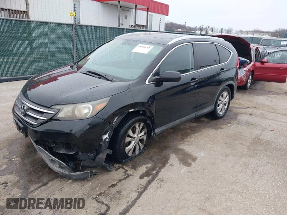 2014 Honda CR-V EX-L with VIN 2HKRM4H73EH662329, listed as a IAAI auction lot 41800191 with 212,800 mi miles. Bid and sale history available at carsss.com. Image 17.