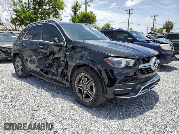 2022 Mercedes-Benz GLE 350 z VIN 4JGFB4KB4NA617876, wystawiony jako Copart lot #60701165 z przebiegiem 1 755 mil mil oraz Nie do naprawy • Non repairable. Historia ofert i sprzedaży dostępna na DreamBid. Obrazek 4.