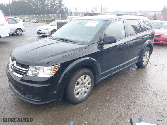 2018 Dodge Journey SE with VIN 3C4PDCAB6JT429877, listed as a IAAI auction lot 41847072 with 111,865 mi miles. Bid and sale history available at carsss.com. Image 17.