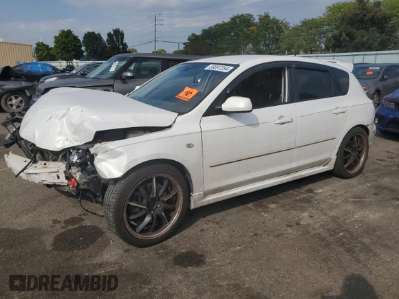 2008 Mazda 3 Mazdaspeed3 Sport with VIN JM1BK34M581156445, listed as a Copart auction lot 69097294 with Not provided miles and Salvage title. Bid and sale history available at DreamBid. Image 1.