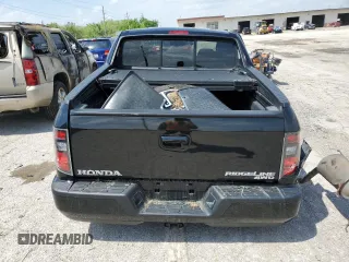 2014 Honda Ridgeline Sport with VIN 5FPYK1F78EB008533, listed as a Copart auction lot 57321645 with 160,623 mi miles and Salvage title. Bid and sale history available at DreamBid. Image 6.