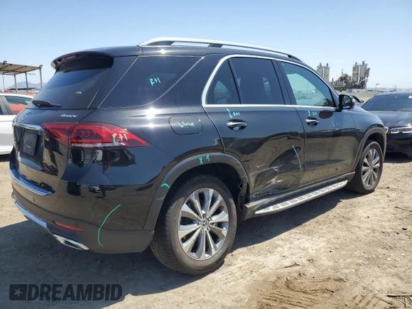 2020 Mercedes-Benz GLE 350 z VIN 4JGFB4KB1LA282959, wystawiony jako Copart lot #52194805 z przebiegiem 57 797 mil mil oraz Szkoda całkowita • Salvage title. Historia ofert i sprzedaży dostępna na DreamBid. Obrazek 3.
