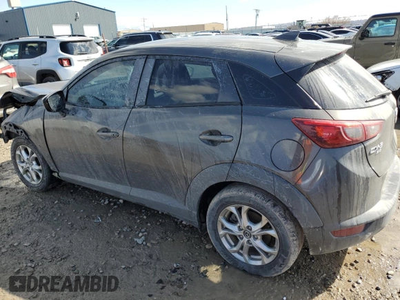 2018 Mazda CX-3 Sport with VIN JM1DKFB78J0310746, listed as a Copart auction lot 49868905 with 90,239 mi miles and Salvage Title. Bid and sale history available at DreamBid. Image 2.