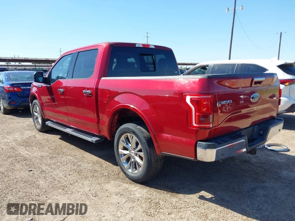 2016 Ford F-150 XL with VIN 1FTEW1CF0GKE71851, listed as a IAAI auction lot 41962757 with 67,640 mi miles and . Bid and sale history available at DreamBid. Image 3.