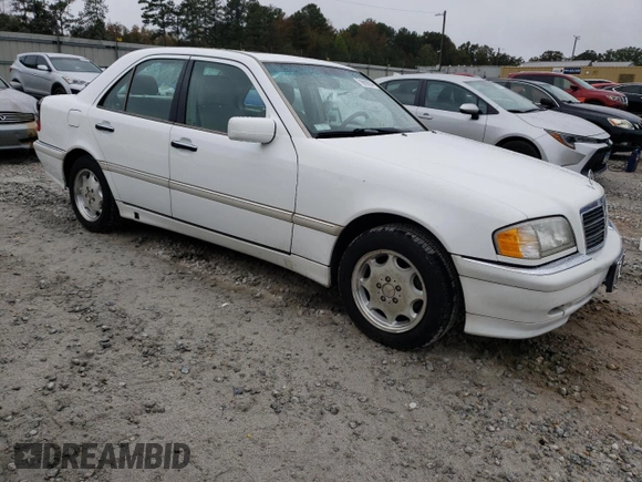 1999 Mercedes-Benz C 230/260/280/320 with VIN WDBHA24G0XA735969, listed as a Copart auction lot 79659264 with 291,245 mi miles and Salvage Title. Bid and sale history available at carsss.com. Image 4.