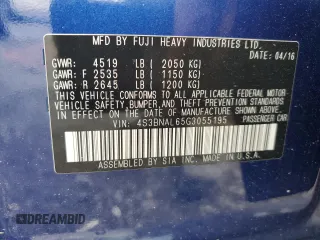 2016 Subaru Legacy 2.5i Limited with VIN 4S3BNAL65G3055195, listed as a Copart auction lot 63368133 with 81,596 mi miles. Bid and sale history available at carsss.com. Image 14.