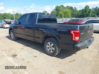 2015 Ford F-150 XL with VIN 1FTEX1C88FKE45401, listed as a IAAI auction lot 42667833 with 250,866 mi miles and . Bid and sale history available at DreamBid. Image 3.