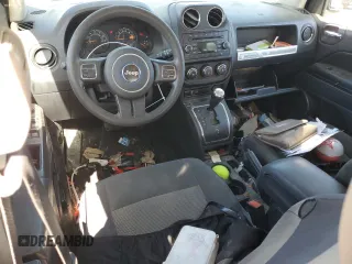 2017 Jeep Compass Sport with VIN 1C4NJCBA7HD123891, listed as a Copart auction lot 43081425 with 93,238 mi miles and Salvage Title. Bid and sale history available at carsss.com. Image 8.