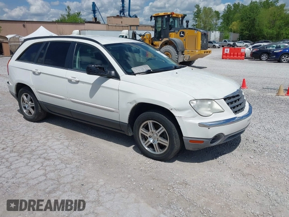 2007 Chrysler Pacifica Touring with VIN 2A8GM68X27R250355, listed as a IAAI auction lot 42090823 with 189,071 mi miles and . Bid and sale history available at DreamBid. Image 1.