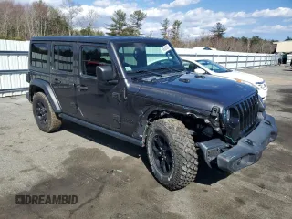 2020 Jeep Wrangler Unlimited Sport S z VIN 1C4HJXDG8LW242701, wystawiony jako Copart lot #50560505 z przebiegiem 73 206 mil mil oraz Szkoda całkowita • Salvage title. Historia ofert i sprzedaży dostępna na DreamBid. Obrazek 4.