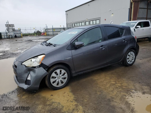 2013 Toyota Prius c One with VIN JTDKDTB31D1547574, listed as a Copart auction lot 49101155 with 131,732 mi miles and Salvage Title. Bid and sale history available at carsss.com. Image 1.