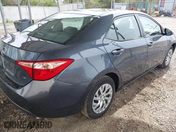 2019 Toyota Corolla L with VIN 2T1BURHE6KC125269, listed as a IAAI auction lot 42082877 with 106,308 mi miles and . Bid and sale history available at carsss.com. Image 4.