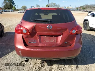 2009 Nissan Rogue SL with VIN JN8AS58T49W047170, listed as a Copart auction lot 49850385 with 182,088 mi miles and Salvage Title. Bid and sale history available at DreamBid. Image 6.