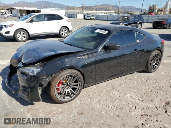 2018 Subaru BRZ Limited with VIN JF1ZCAC10J9603722, listed as a Copart auction lot 72869003 with 18,281 mi miles. Bid and sale history available at carsss.com. Image 1.