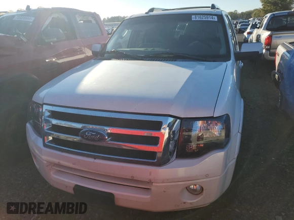 2014 Ford Expedition Limited с VIN 1FMJU1K57EEF06468, выставлен на аукционе Copart как лот 81625914 с пробегом 130 914 миль миль и Списание • Salvage title. История ставок и продаж доступна на DreamBid. Изображение 5.