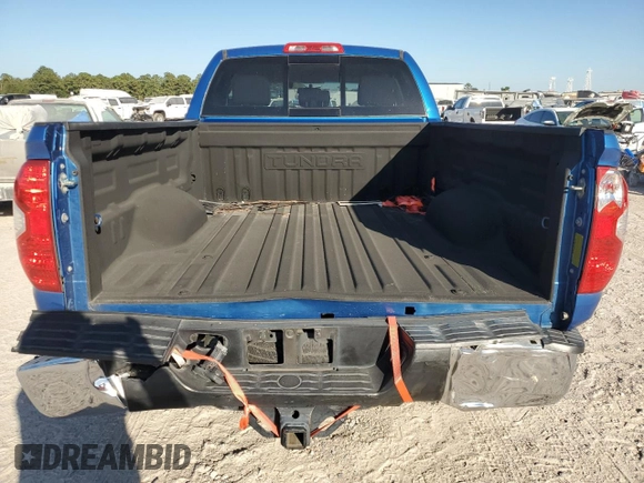 2017 Toyota Tundra 2WD SR5 with VIN 5TFRY5F11HX224958, listed as a Copart auction lot 74566594 with 92,954 mi miles and Salvage Title. Bid and sale history available at carsss.com. Image 6.