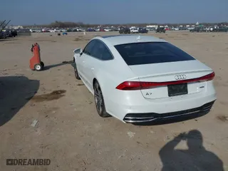 2019 Audi A7 Prestige with VIN WAUV2AF24KN027686, listed as a IAAI auction lot 41527319 with 95,414 mi miles. Bid and sale history available at carsss.com. Image 3.